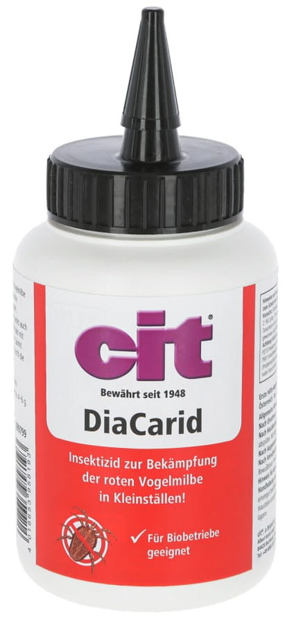 Cit DiaCarid 10g – Gegen rote Vogelmilbe & kriechende Insekten (Bio-konform)
