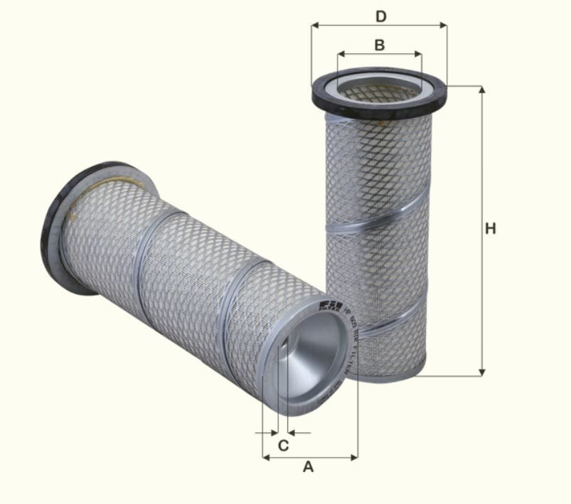 BLHP609 FIL Filter HP609 Luftfilterelement (Sekundärelement)