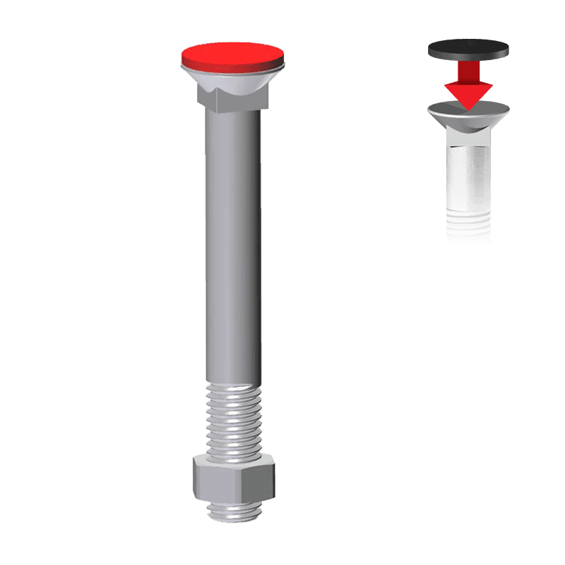 BL40312 SCHRAUBEN  TFCC 12*100  Cl.12.9 Hartmetall Kopf
