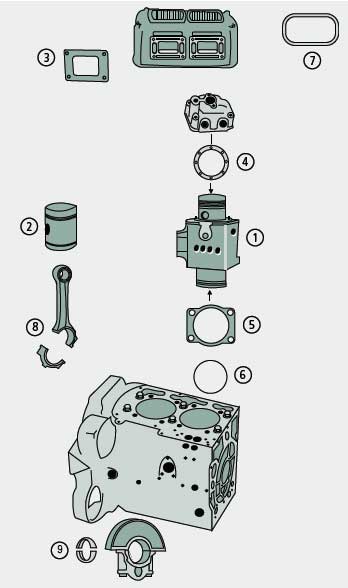 BL23093 Dichtung/Luftaufnehmer D 611