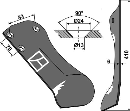 BL28115 Schar L - passend zu Röll 310131