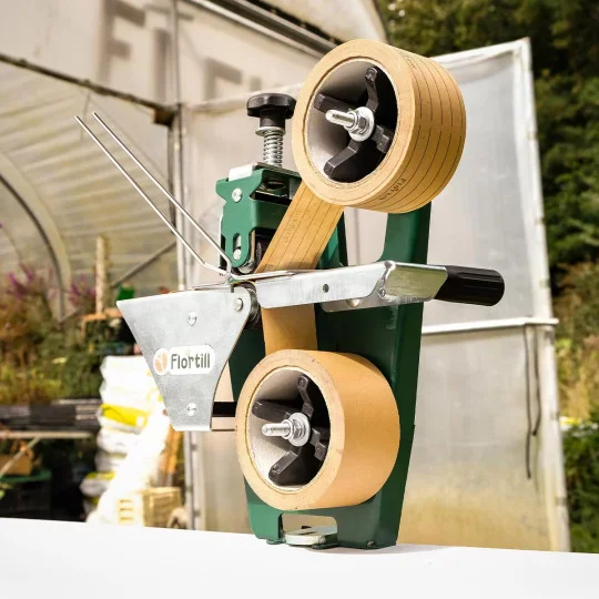 Flortill Manuelle Klebebandmaschine für Tape&Tag-System – Pflanzenetiketten professionell und schnell bekleben