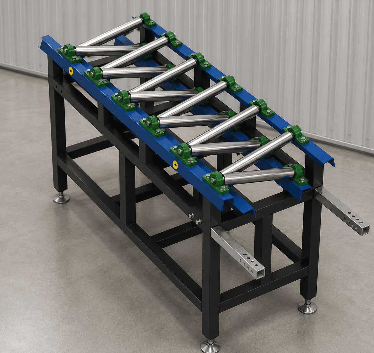 Rollgang Rollenförderer für Rundholz – 1500 mm