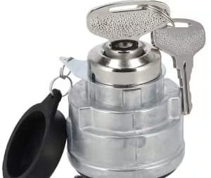 Ignition lock with key set - suitable for Wacker Neuson / Kramer / Weidemann