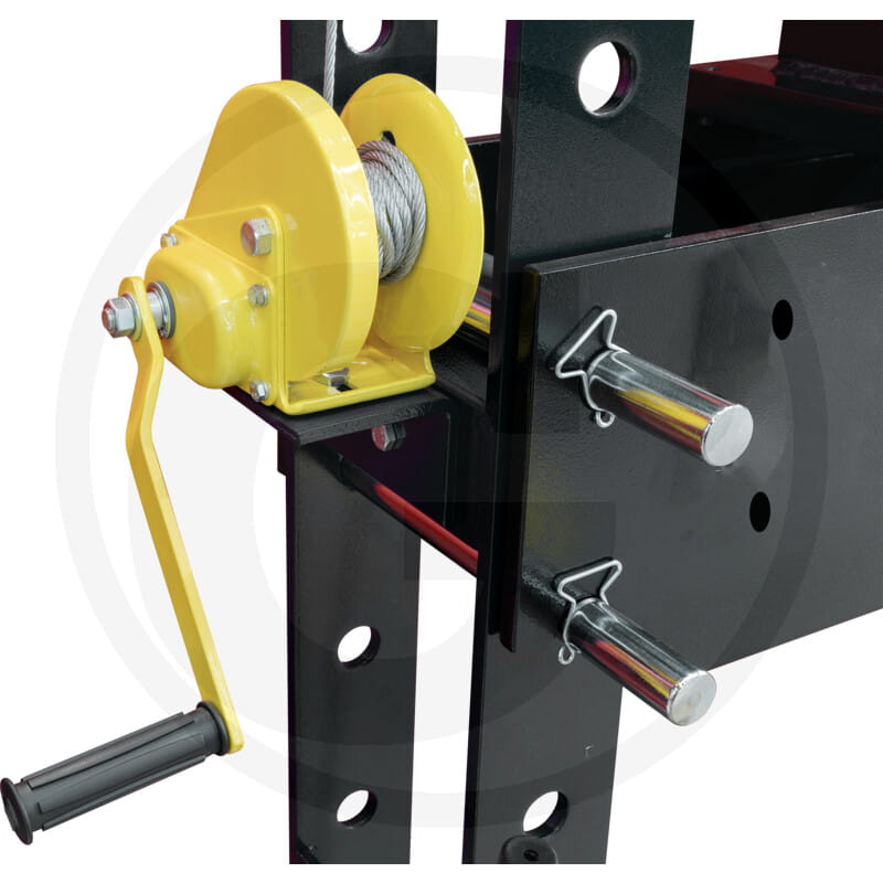 TRAXOR workshop press - 50 tons / manual