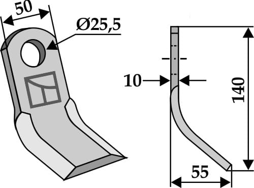 BL3949 Y Messer - passend zu Omarv CL00309