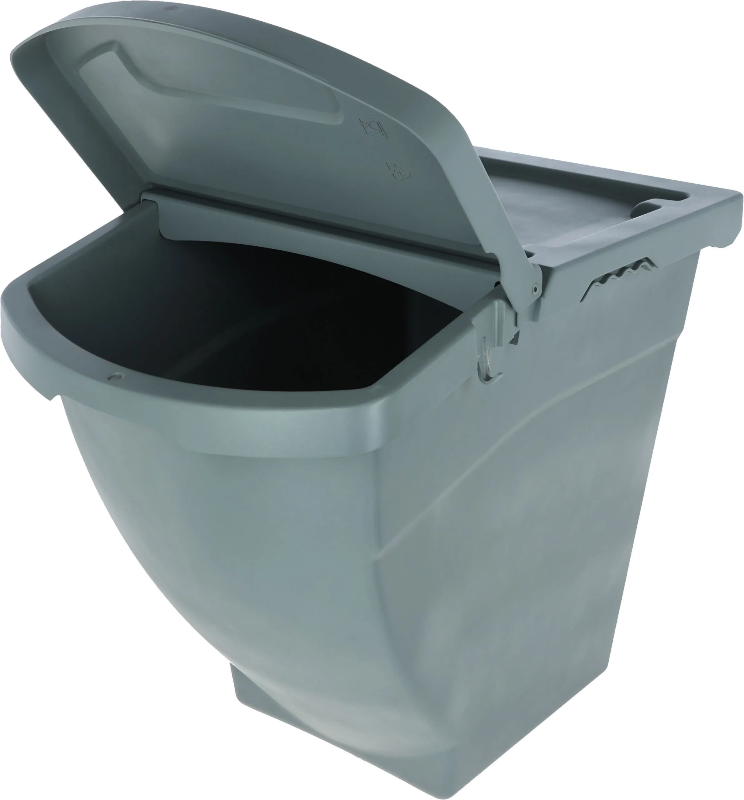 Stapelbare Futterbox 40L mit Deckel – platzsparender Vorratsbehälter für Tierfutter