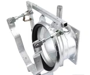 Perrot quick coupler system 8" with M-part 8" - connection with M-part