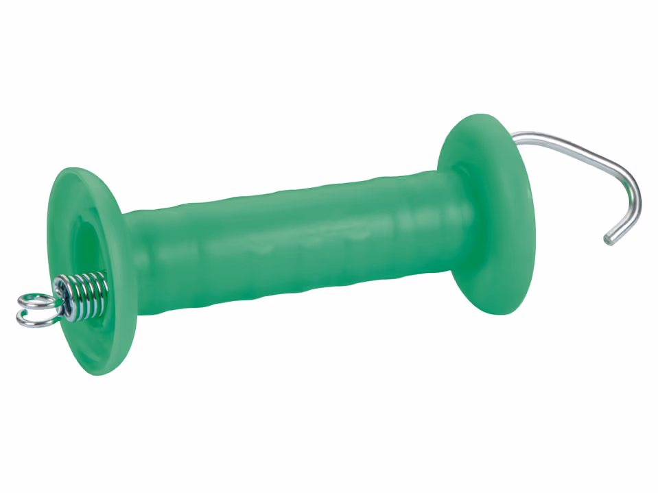 5x Torgriff offen mit Haken | Farbe: grün