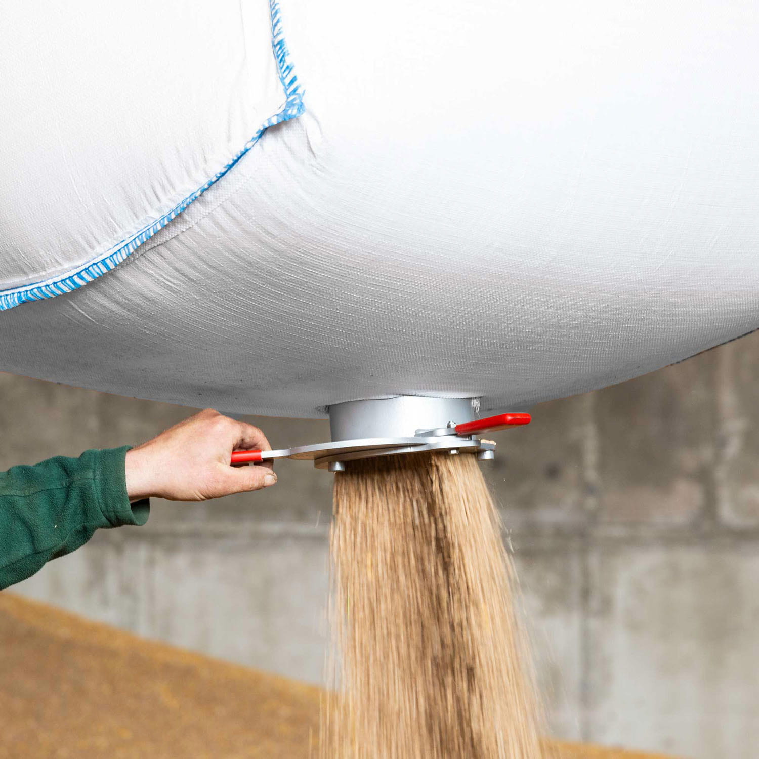 Fliegl Füllschaufel 2400 mm | 2,4 m³ | Euronormaufnahme | verzinkt | Hydraulischer Schieber