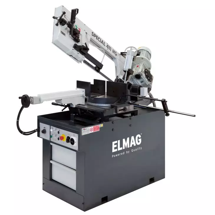 MACC SPECIAL 411 M/S – Halbautomatische Metallbandsäge mit 300 mm Schnittbereich, 900/1600 W Motor