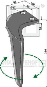 BL27544 Kreiseleggenzinken, rechte Ausführung