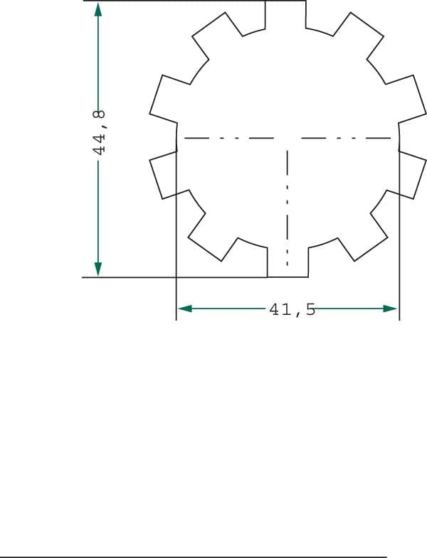 Diaphragm spring clutch GM 328