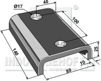 BL28730 Befestigungsplatte