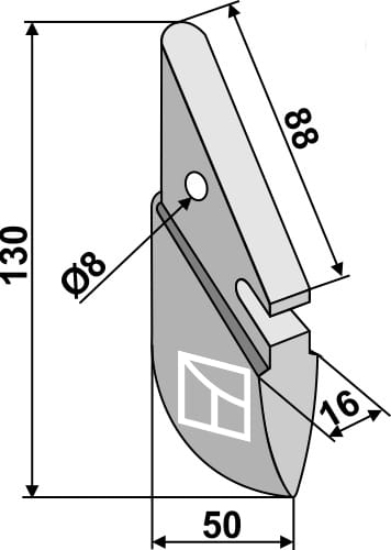 BL29371 Metall-Säschar - passend zu Nordsten 16870