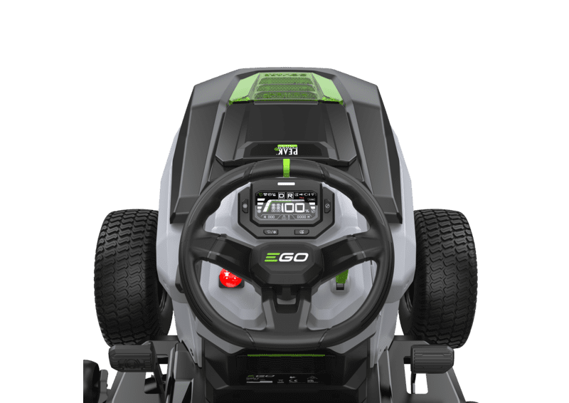 EGO Akku Rasentraktor 98cm KIT – Leistungsstarker Aufsitzmäher mit ARC-Lithium™ Mehrfachakku-System