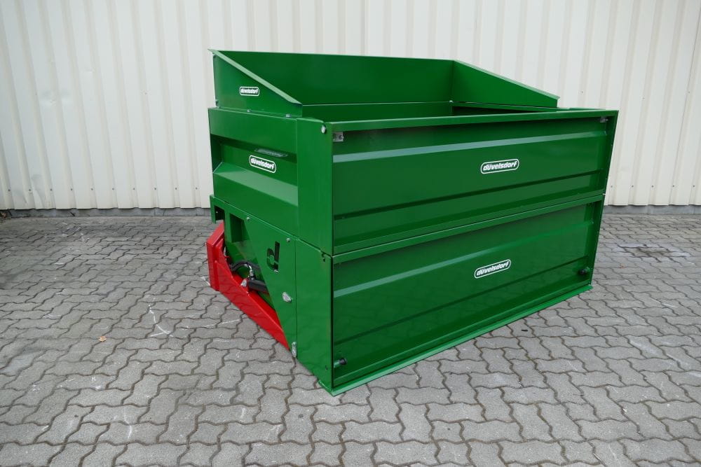 Düvelsdorf Heckcontainer 2,00m Heavy Duty - KAT 2 / Euroaufnahme