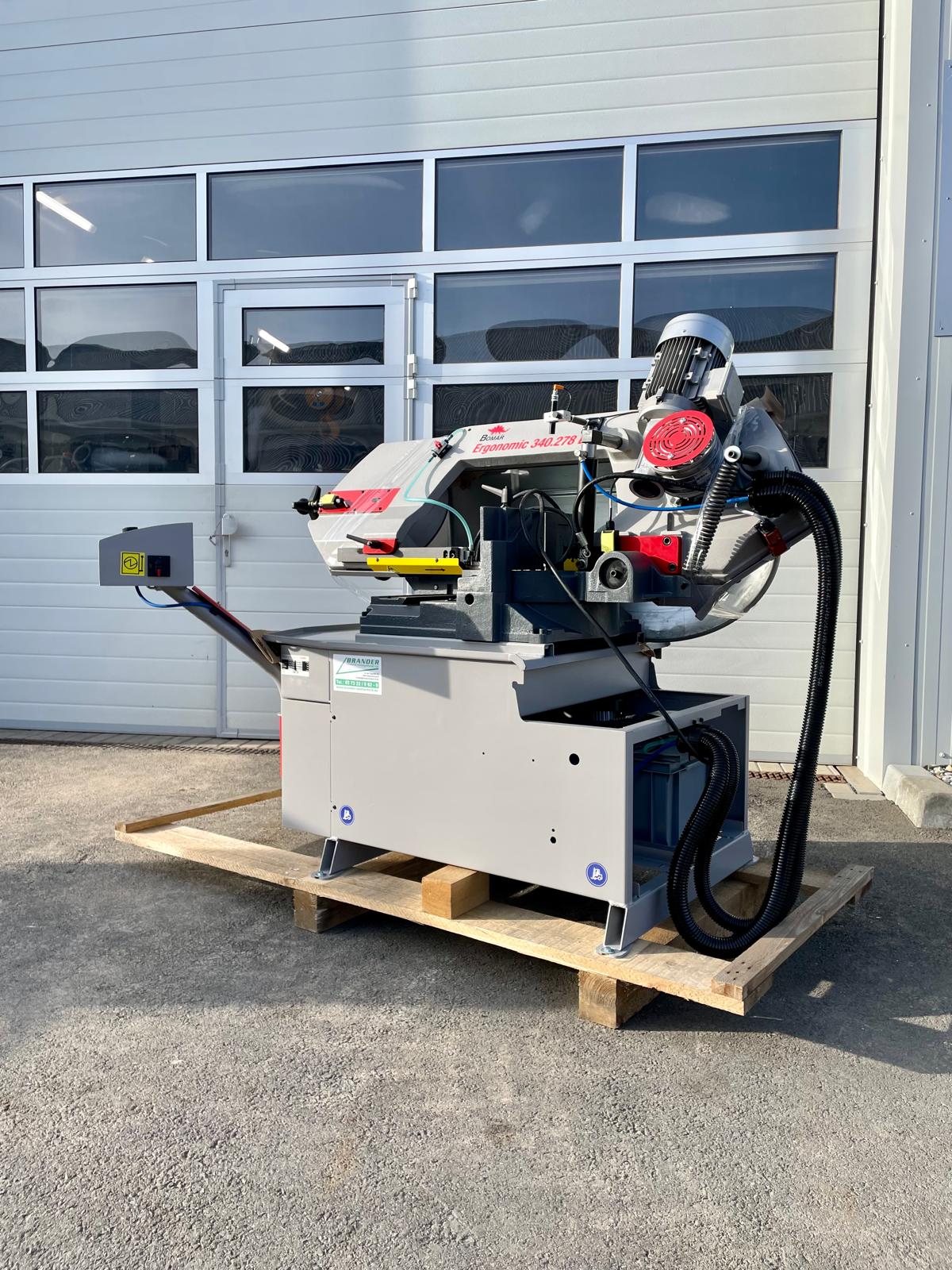 BOMAR Ergonomic 340.278 DG Metallbandsäge mit Frequenzantrieb & 340x275 mm Schnittbereich