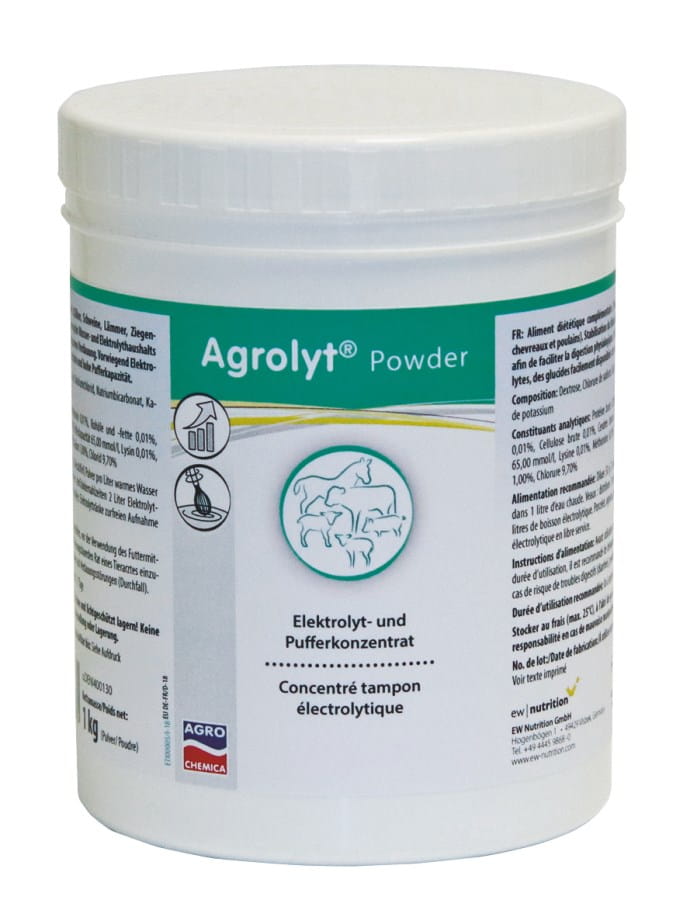 Ergänzungsfuttermittel Agrolyt® Powder - Dose 1kg