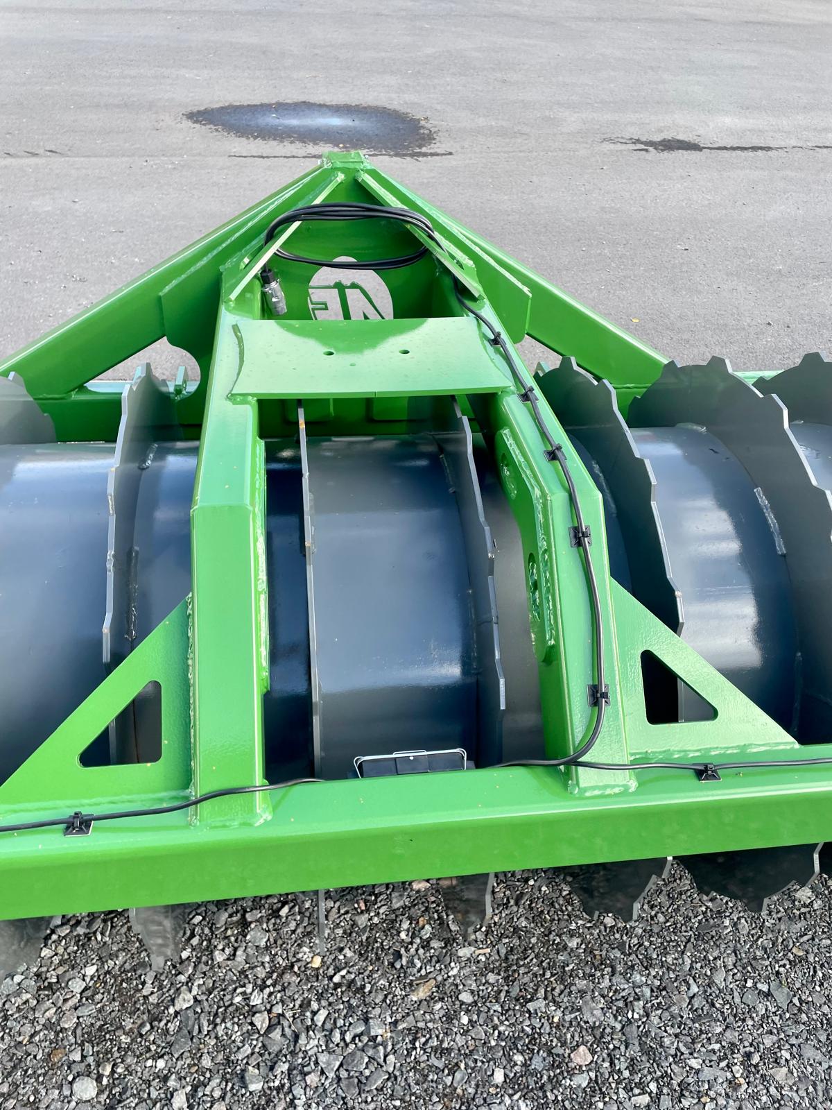 landwirtschaft, agrargerät, grüne farbe, walze, maschine