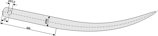 ET10478 Greiferzinken 800 mm Stoll