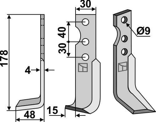 BL6276 Fräsmesser SOL-03L