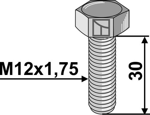 Schraube - M12 - 10.9