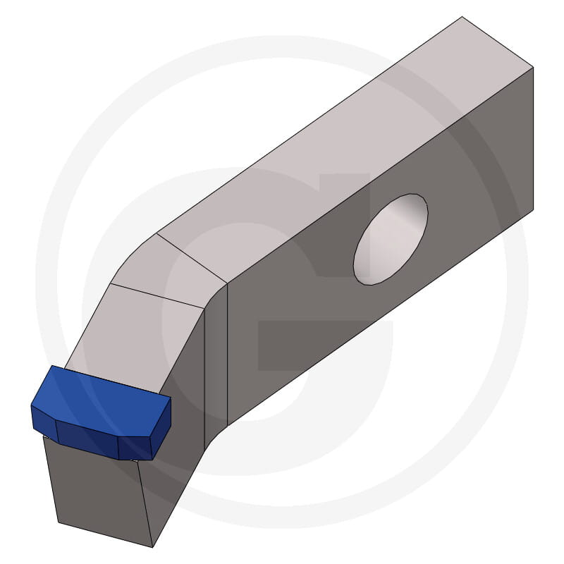 Carbide Schlegel links Hartmetall - passend zu Prinoth SF900 H