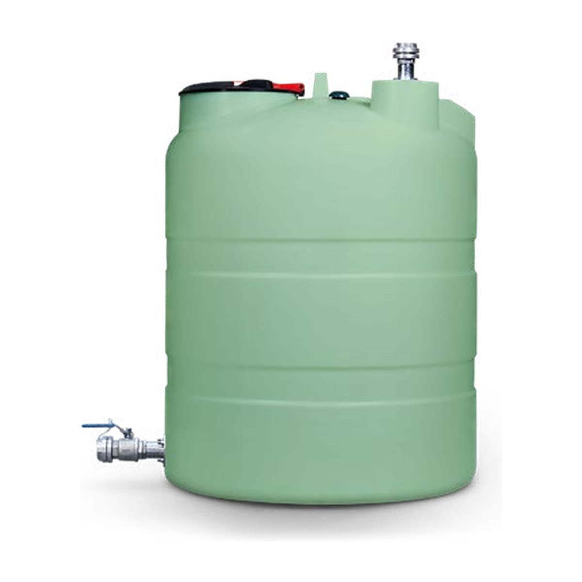 Tankanlage, Regentonne, Wassertank, Grün, Schnellverschluss