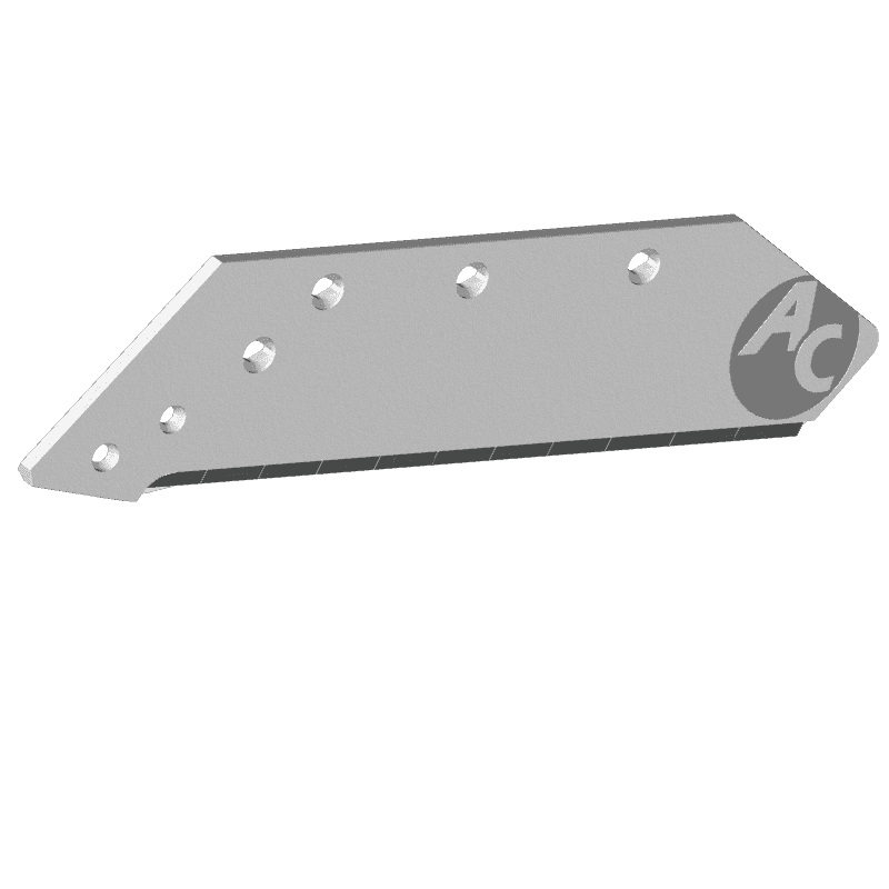 BL41207 ANSCHRAUBSCHAR passend für 16" KUHN-HUARD 12mm L 622137 / 622213 /  622251