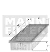 BL18649 Mann Filter CU34105 Innenraumfilterelement