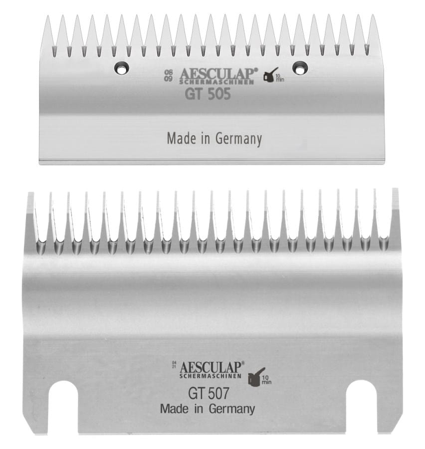 Aesculap Schermesser-Set Econom - Zähne Obermesser 23, Untermesser 21 / Schurhöhe 3mm