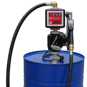 Zuwa Diesel / Biodiesel Fasspumpe 230V / 56 l/min - mit Teleskoprohr 95cm