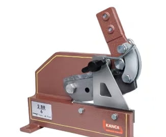 Blechschere 6 mm - Flachstahl: 70x6 mm - Rundstahl: 13 mm