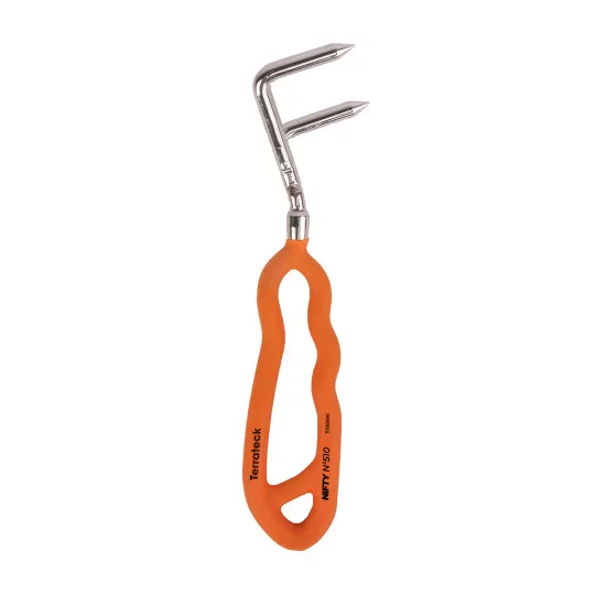Houe à main NIFTY n° 510 – Cultivateur robuste à 3 dents pour l'aération et le décompactage du sol