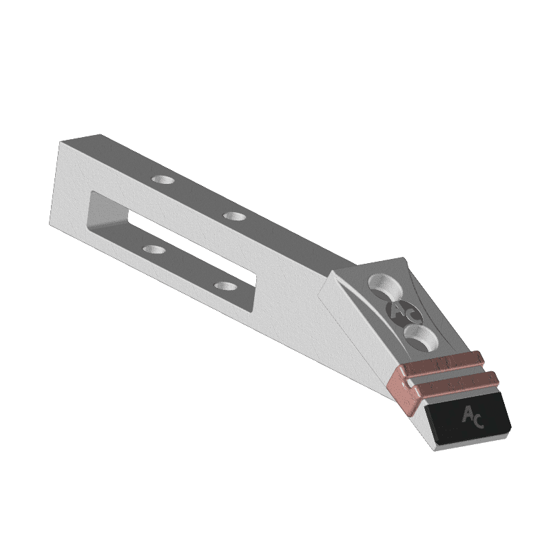 BDS7050-RS GRUBBERSCHARE passend für SOUCHU-PINET TIP-TOP mit Hartauftrag + Grundteil