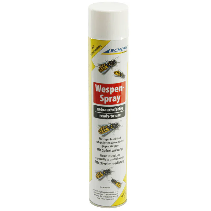 Wespenspray Schopf PROFI 750ml – Sofortwirkung gegen Wespen & Wespennester | 3m Sprühweite