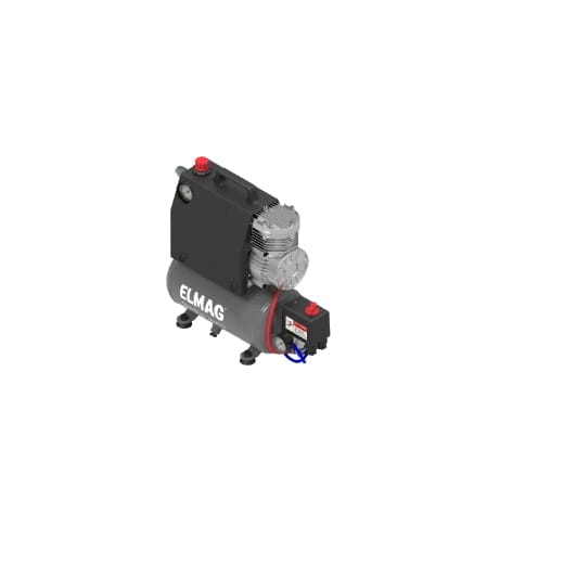 BL41767 Spezialkompressor ÖLFREI SILVERSTONE 2 12 V., 5 lt. Kessel
