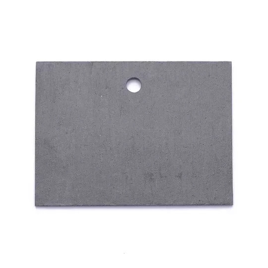 Schieferetikett 9,5 x 7 cm zum Aufhängen – Natürliches Pflanzenschild aus Schiefer für Garten, Gemüsebeet & Dekoration