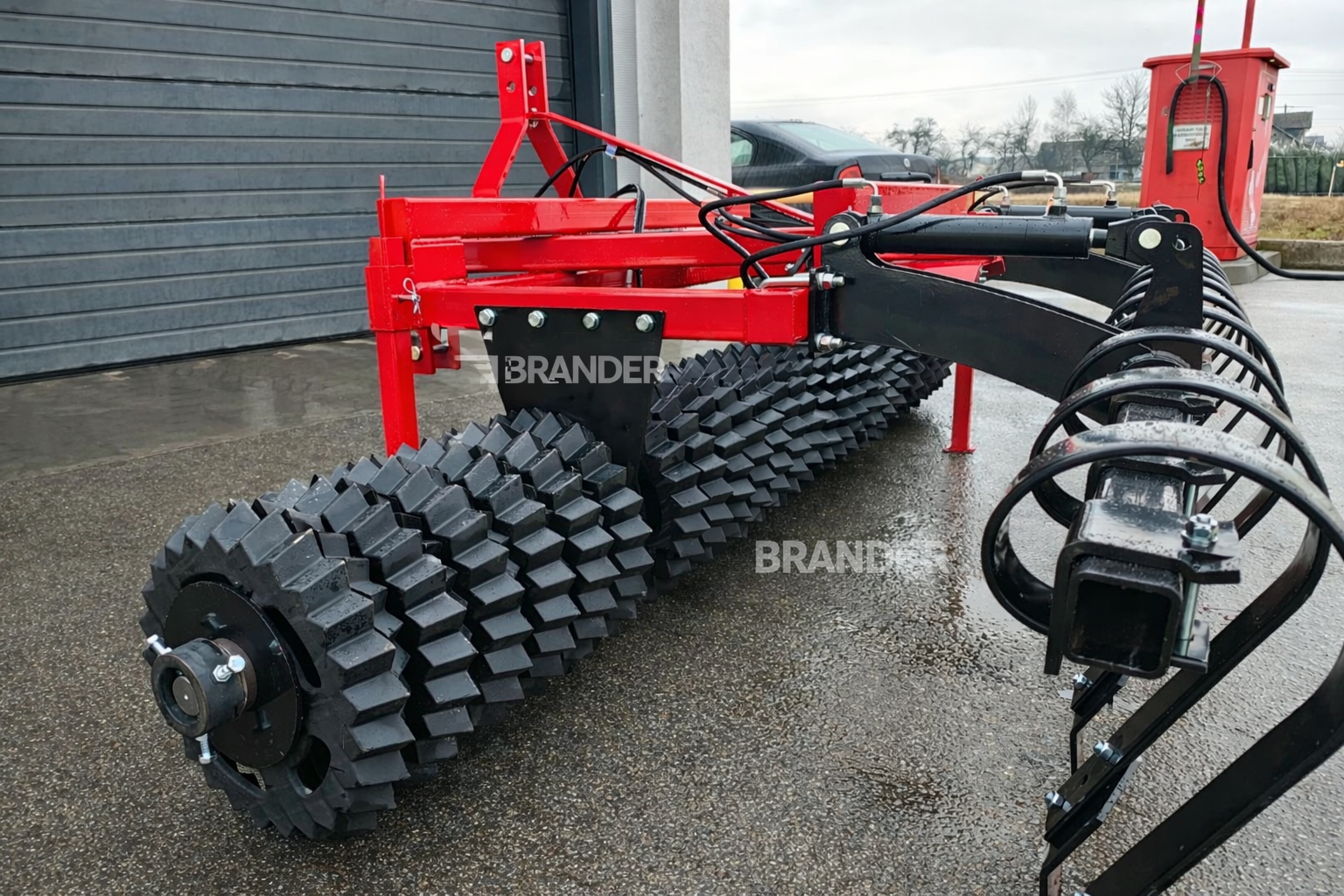 Front- & Heck Prismenwalze Universal 3,0 m – Profi-Bodenbearbeitung mit LED-Beleuchtung