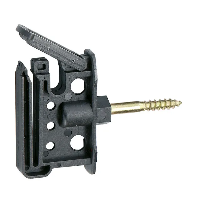 30x Klippisolator MAXI Tape f.Band+Seil, 6 mm-Stütze
