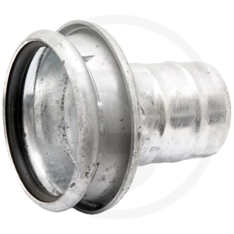 System Bauer Becher 6" mit Schlauchtülle Ø 120mm - für Schnellkuppler