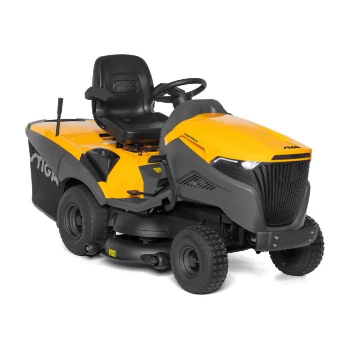 STIGA Estate 9102 W Rasentraktor – 102 cm – 24,6 PS Honda GXV 630 – Mulchkit, Anhängerkupplung & Ladegerät inklusive