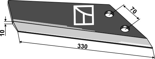 Ersatzflügel - modell Becker - standard Ausführung, rechts