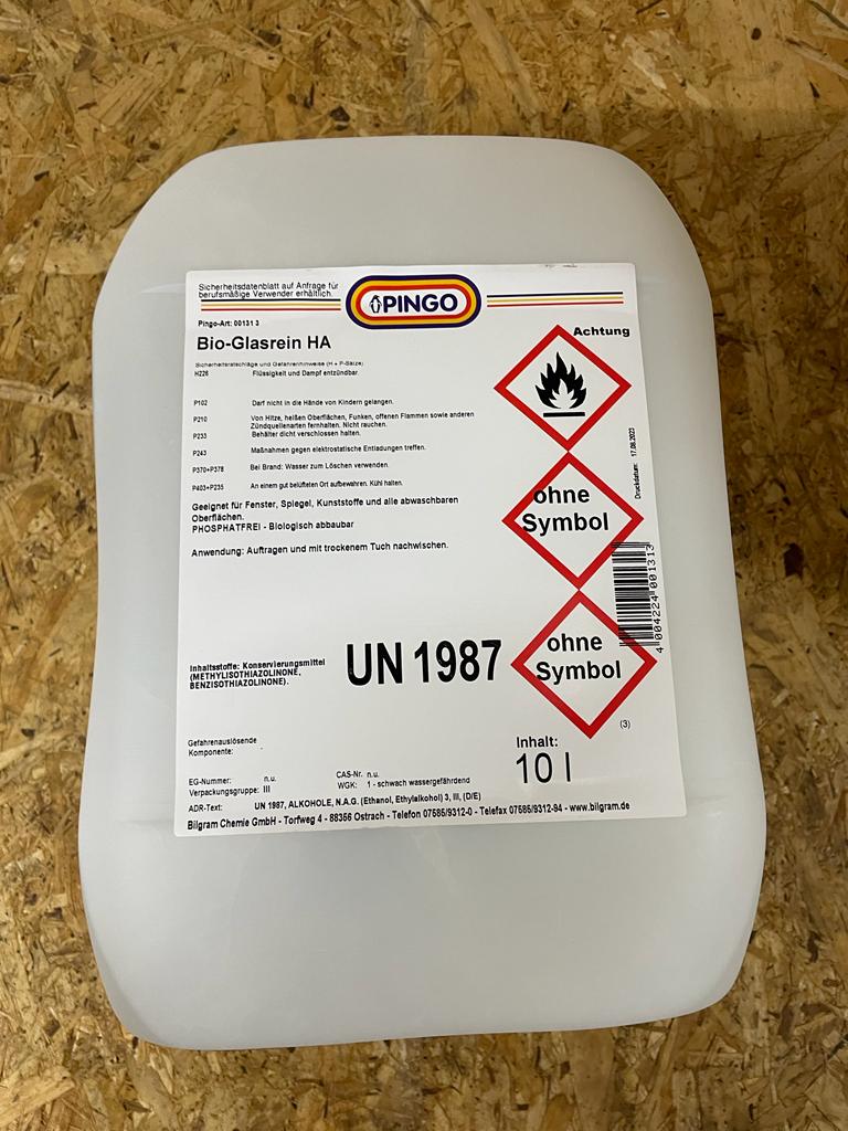 S000012 Pingo BIo Glasreiniger - 10L