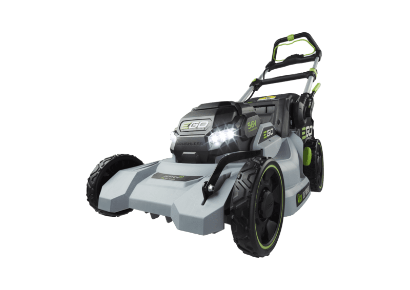 EGO Akku Rasenmäher 47cm mit Radantrieb KIT – 5,0Ah Akku & Schnellladegerät