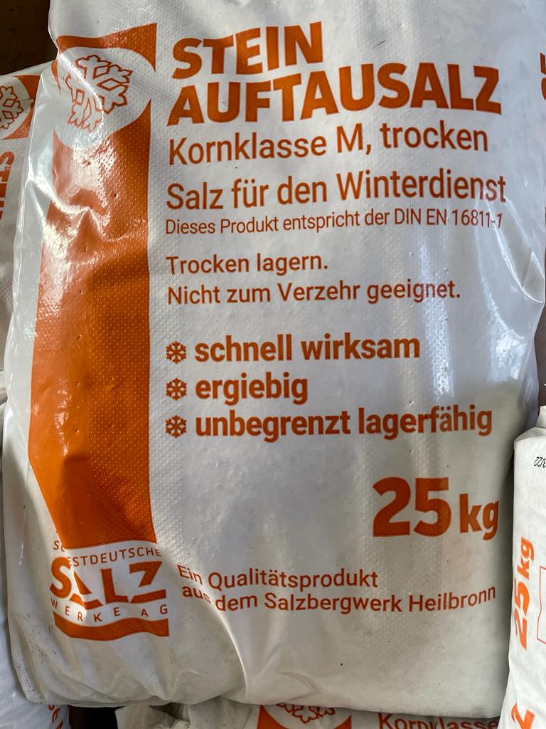 Streusalz / Stein Auftausalz Typ M