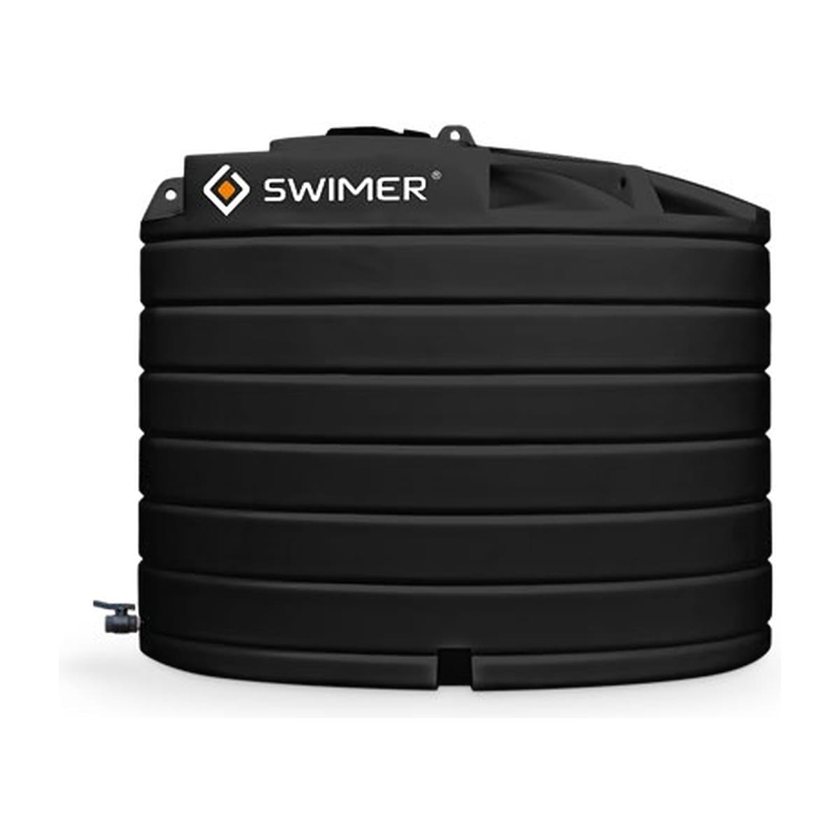 Tank, Wassertank, Schwarzer Tank, Zusammenklappbar, Swimer sichtbar
