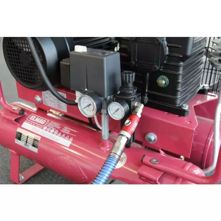 ELMAG® TIGER assembly compressor - 260 l/min, 10 bar, 230 V, 2×11 l tank