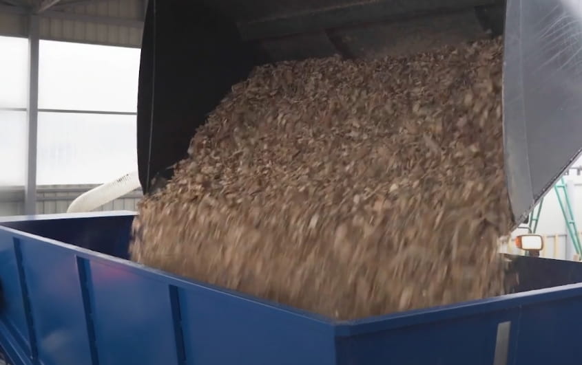 Feed bunker / feed container 5 m³ - 400V / 5.5kW